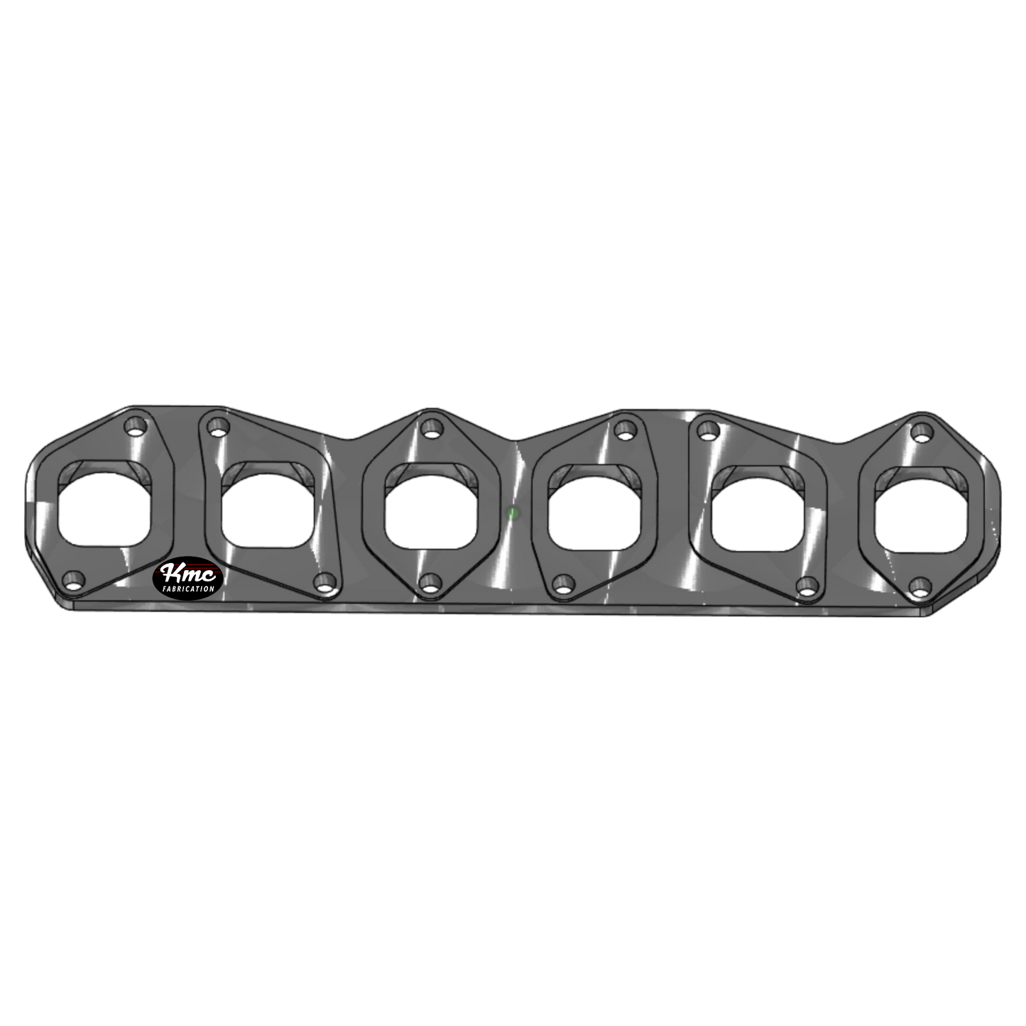 VR6 Exhaust Manifold Flange - VR6 3.6L 24-Valve (Small Port)
