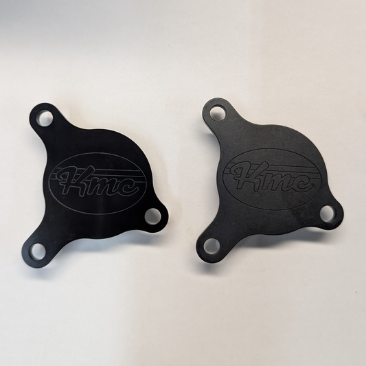 VR6 high pressure fuel pump delete / block off variants. Gloss and matte